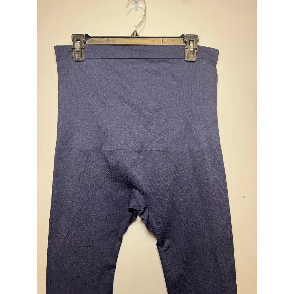 Shapermint Essentials Women 2XL Navy Blue High Waisted Shaper Leggings 42075